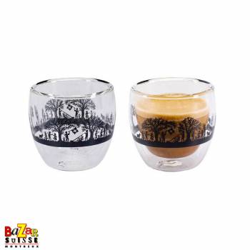 Set of 2 Poya double-walled...