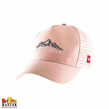 Pink cap Switzerland
