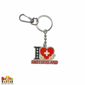 Keyring - I ♥︎ Switzerland