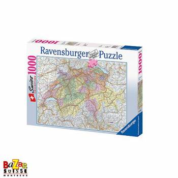 Carte de la Suisse - Puzzle Ravensburger