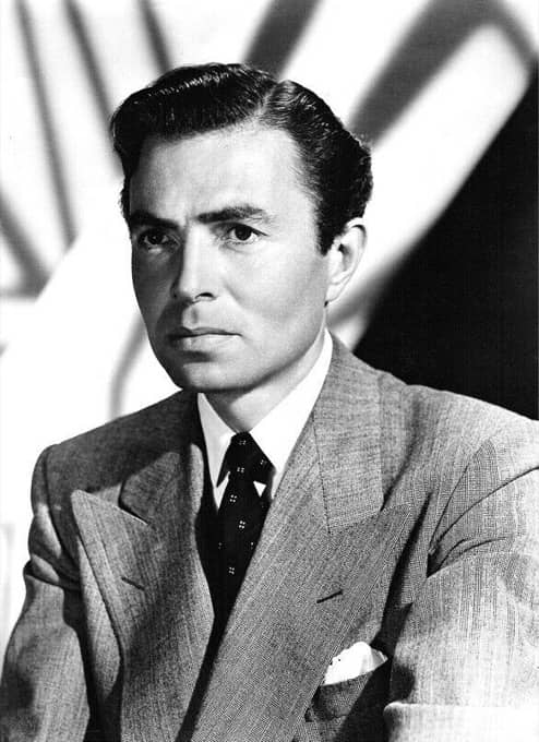 Portrait of James Mason in the 1940s