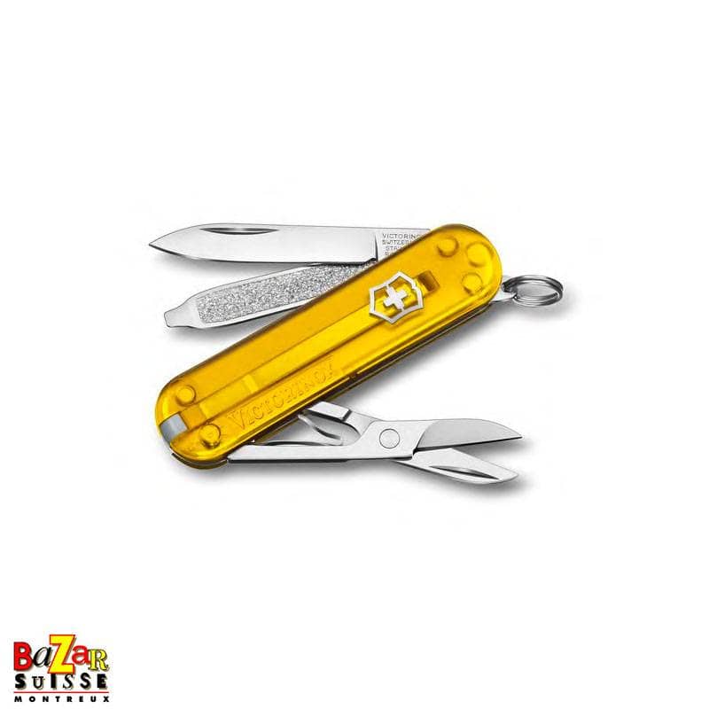 Classic SD transparent – Tuscan sun – couteau suisse Victorinox