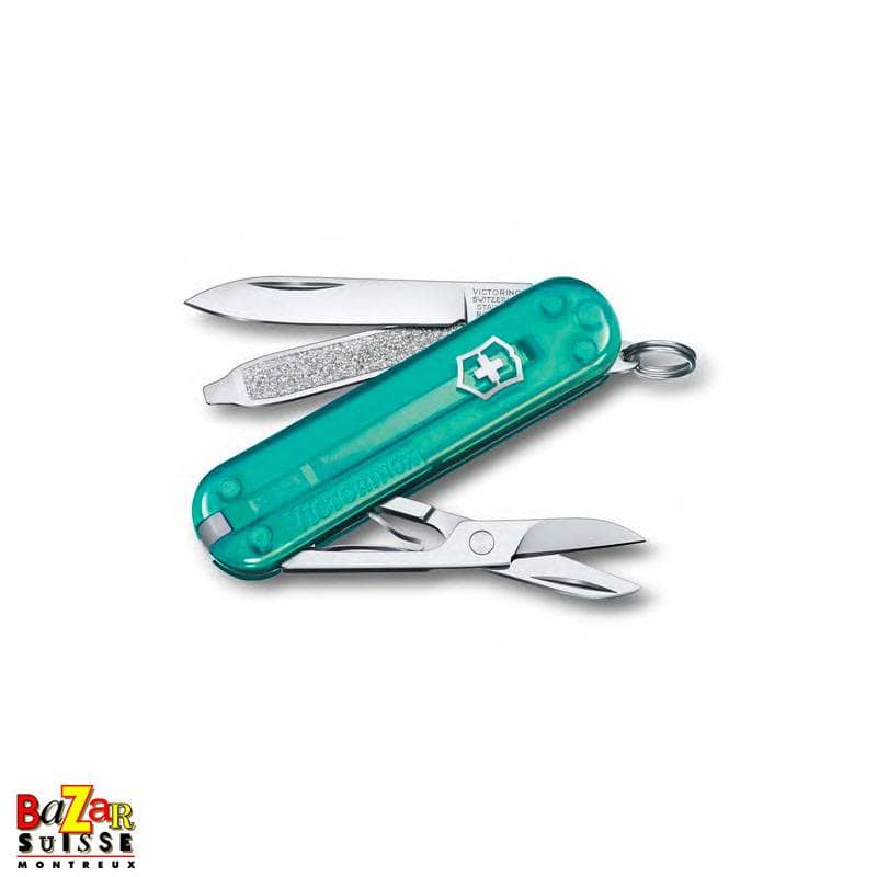 Classic SD transparent - Tropical surf - couteau suisse Victorinox