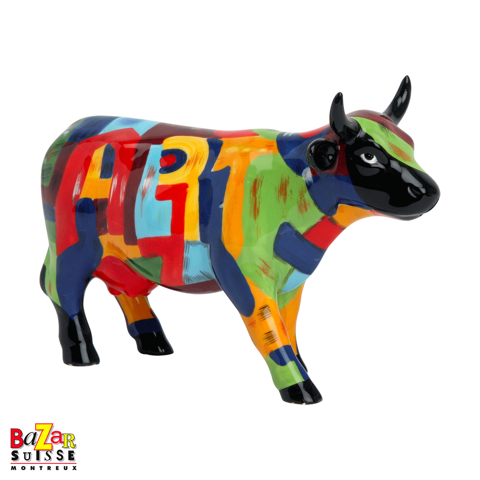 Vache Art of America - CowParade - 16 x 5 x 11 cm