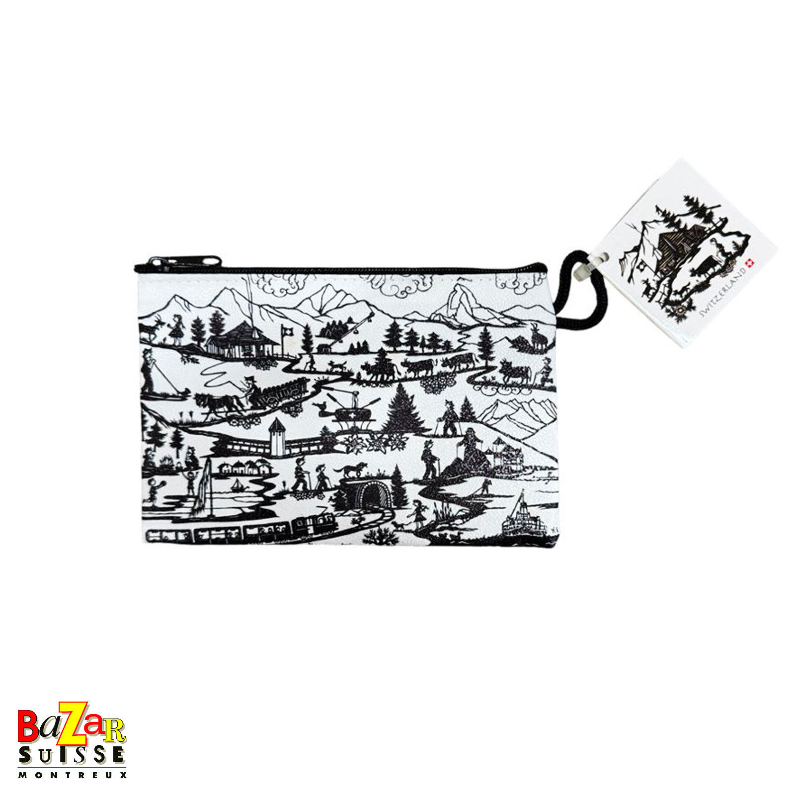 Poya zipped pouch - 10 x 15 cm