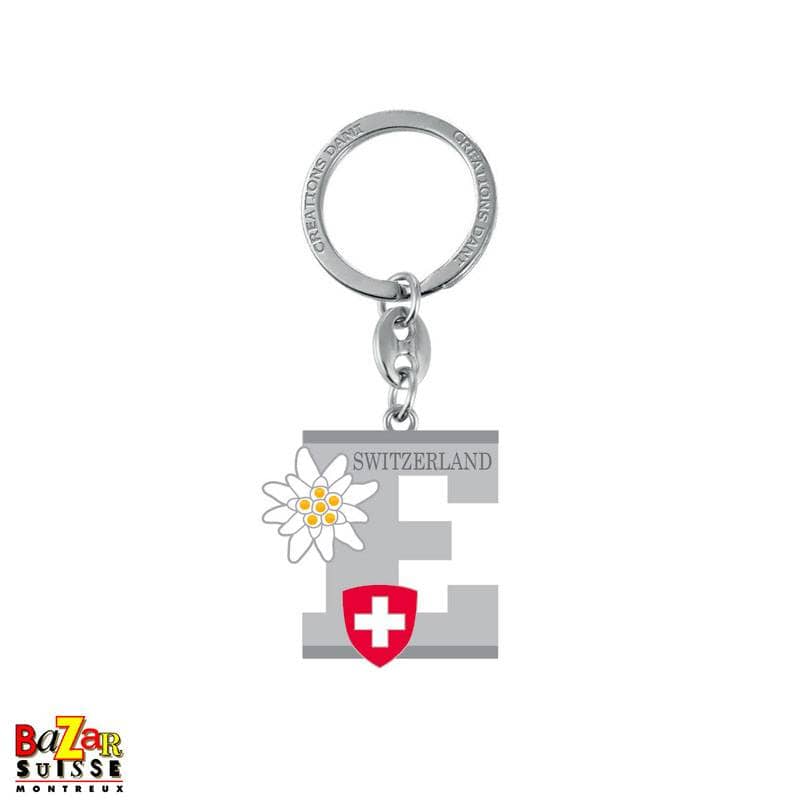 Portachiavi con lettera "E"