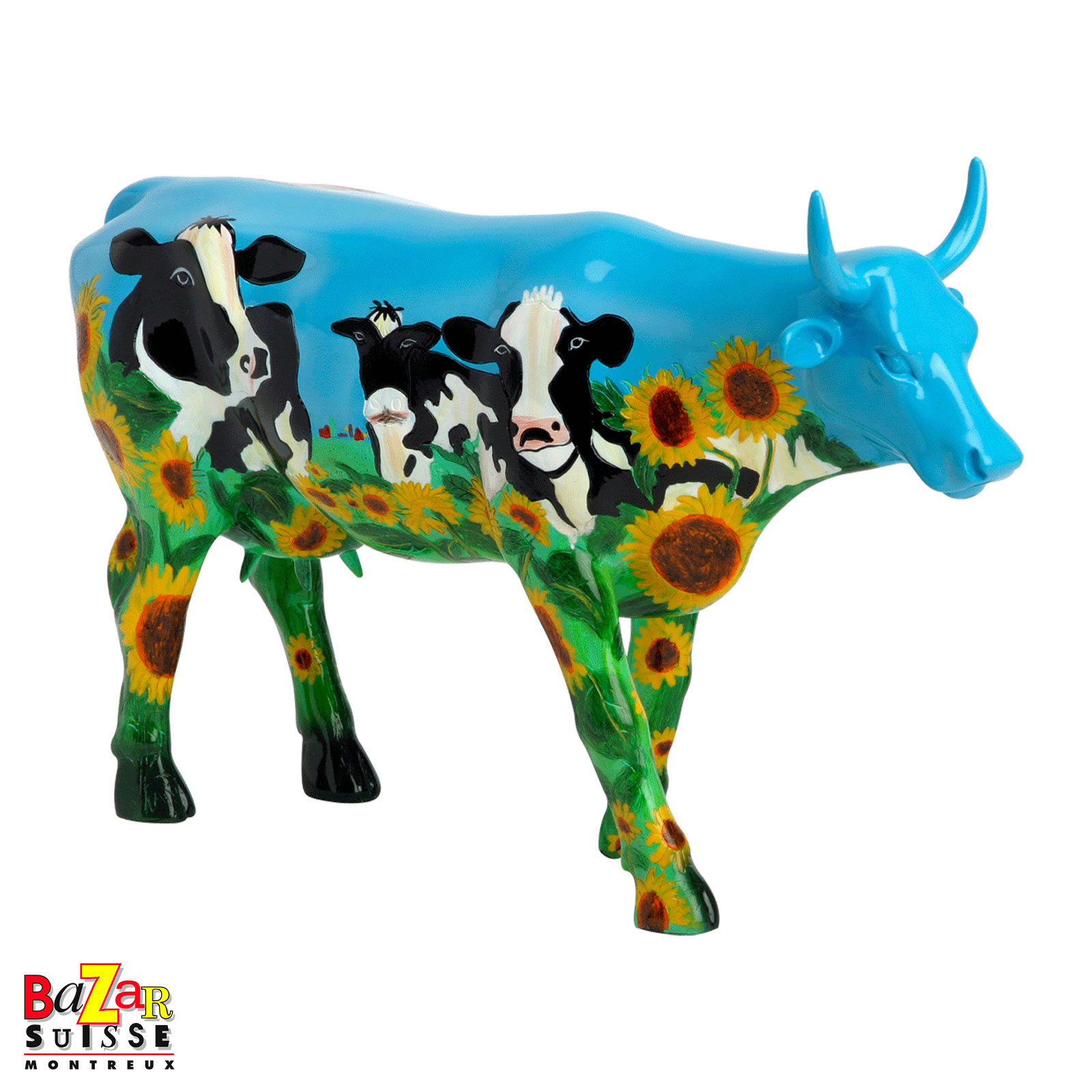 Barn cow figurine - CowParade - 30 x 9 x 20 cm