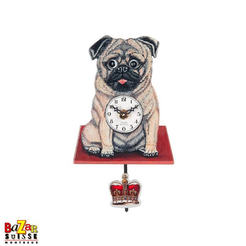 Quartz clock – pug