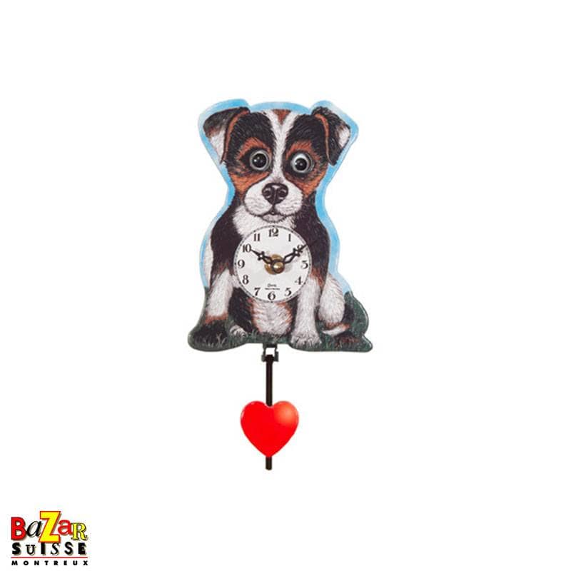 Quartz clock – puppy