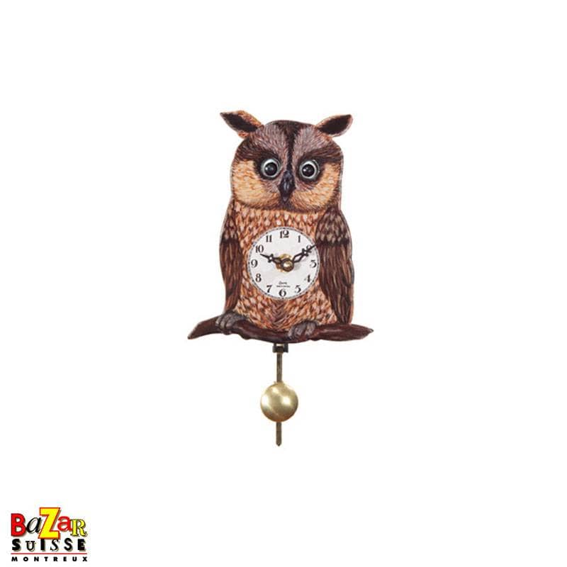 Quartz clock – owl