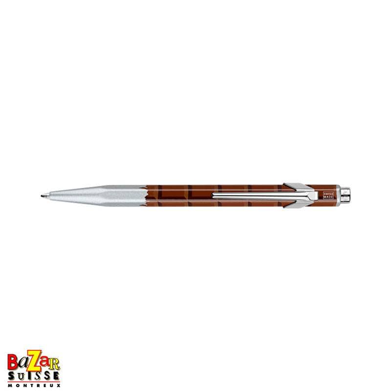 Caran d'Ache 849 chocolate ballpoint pen