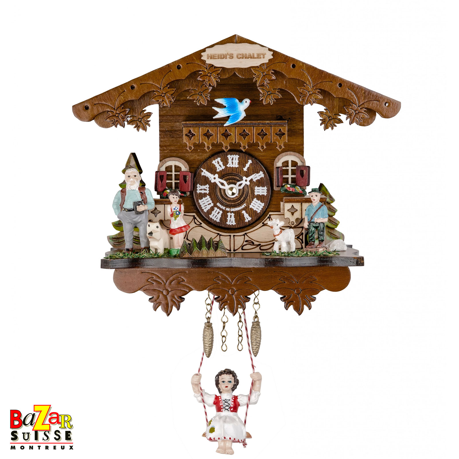 Orologio al quarzo Cuckoolino - 17 cm