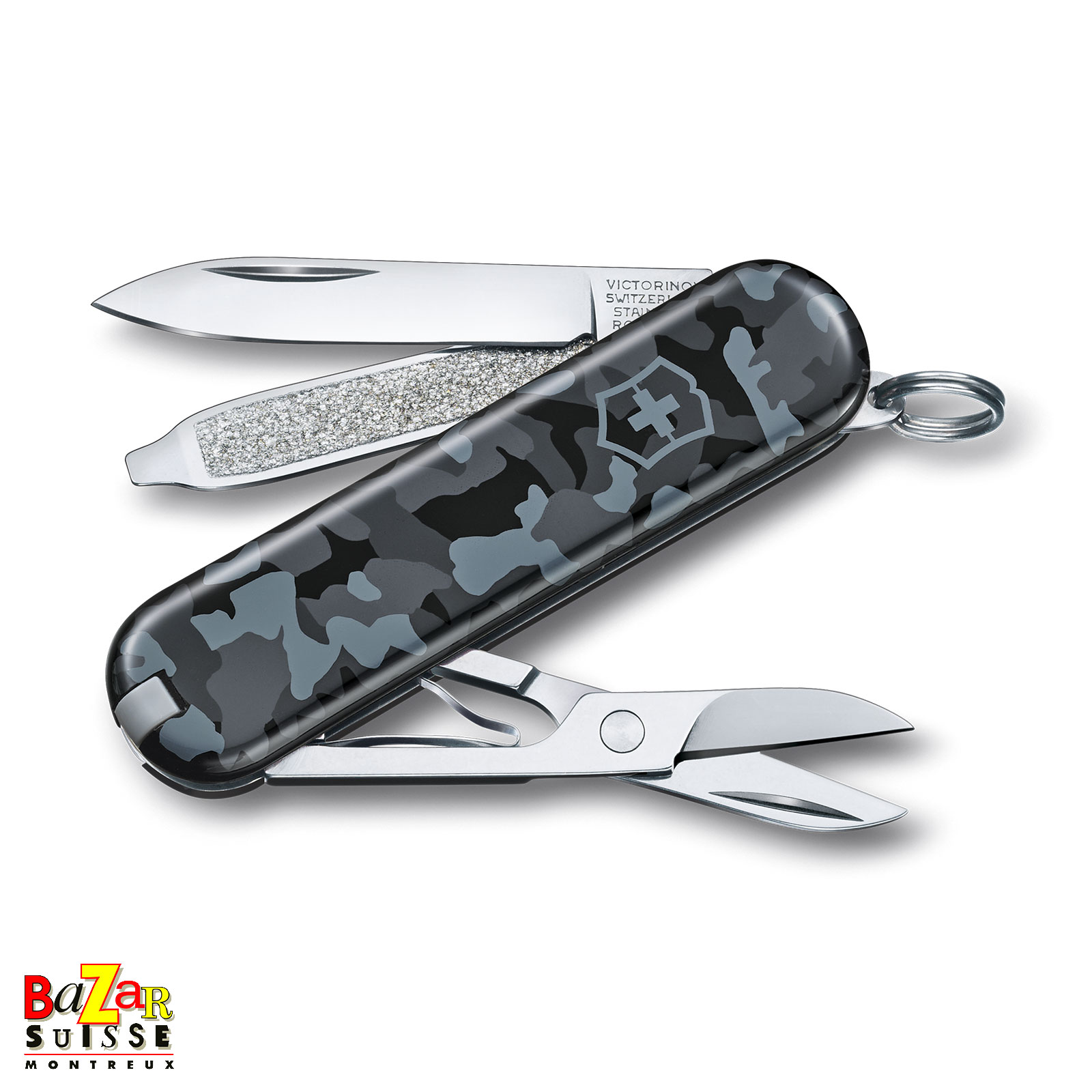 Victorinox Classic Swiss pocket knife - navy camouflage