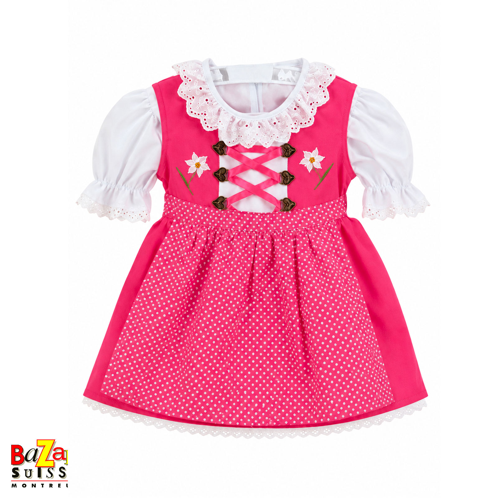 Schweizer Trachtenkleid für Kinder - Heidi