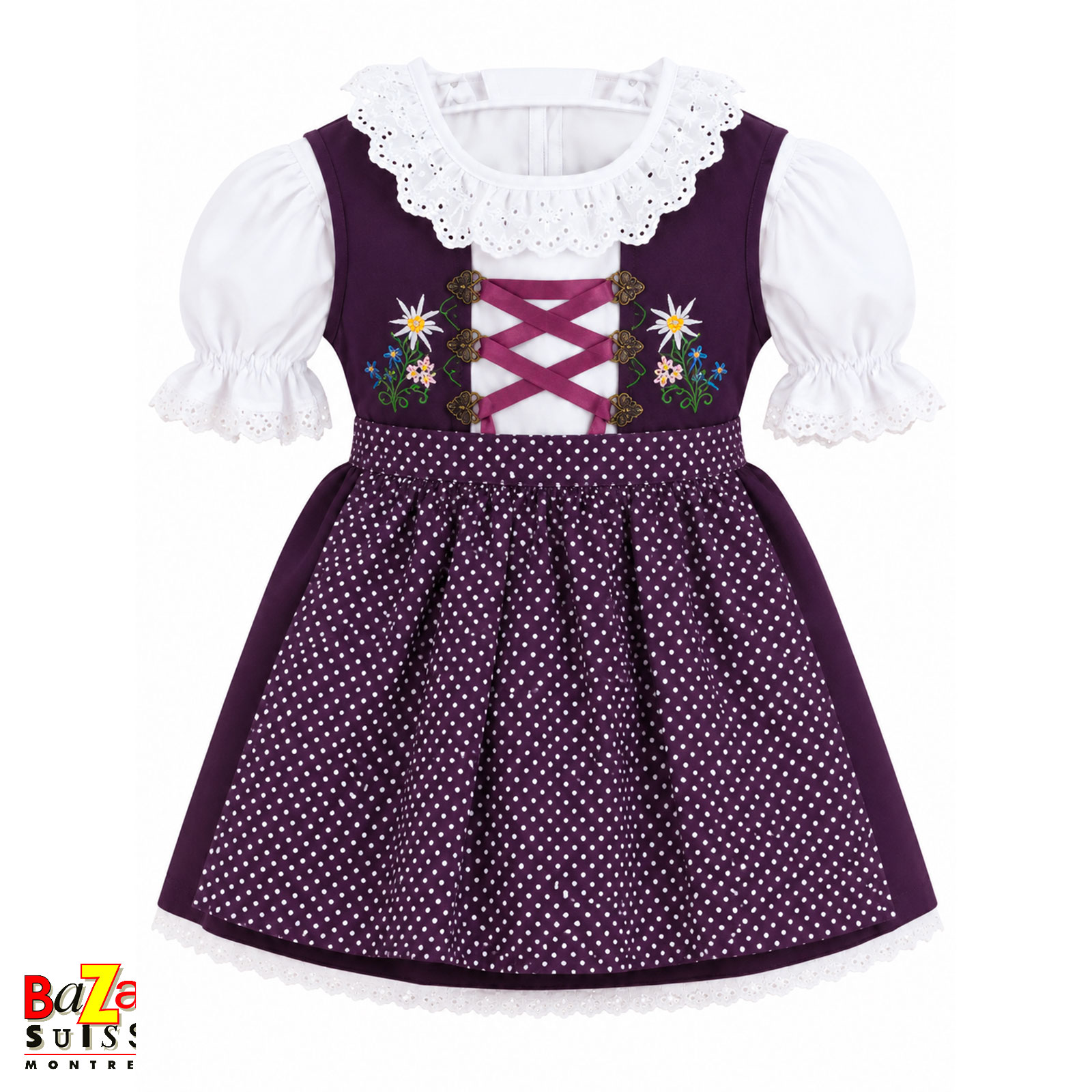 Schweizer Trachtenkleid für Kinder - Emily