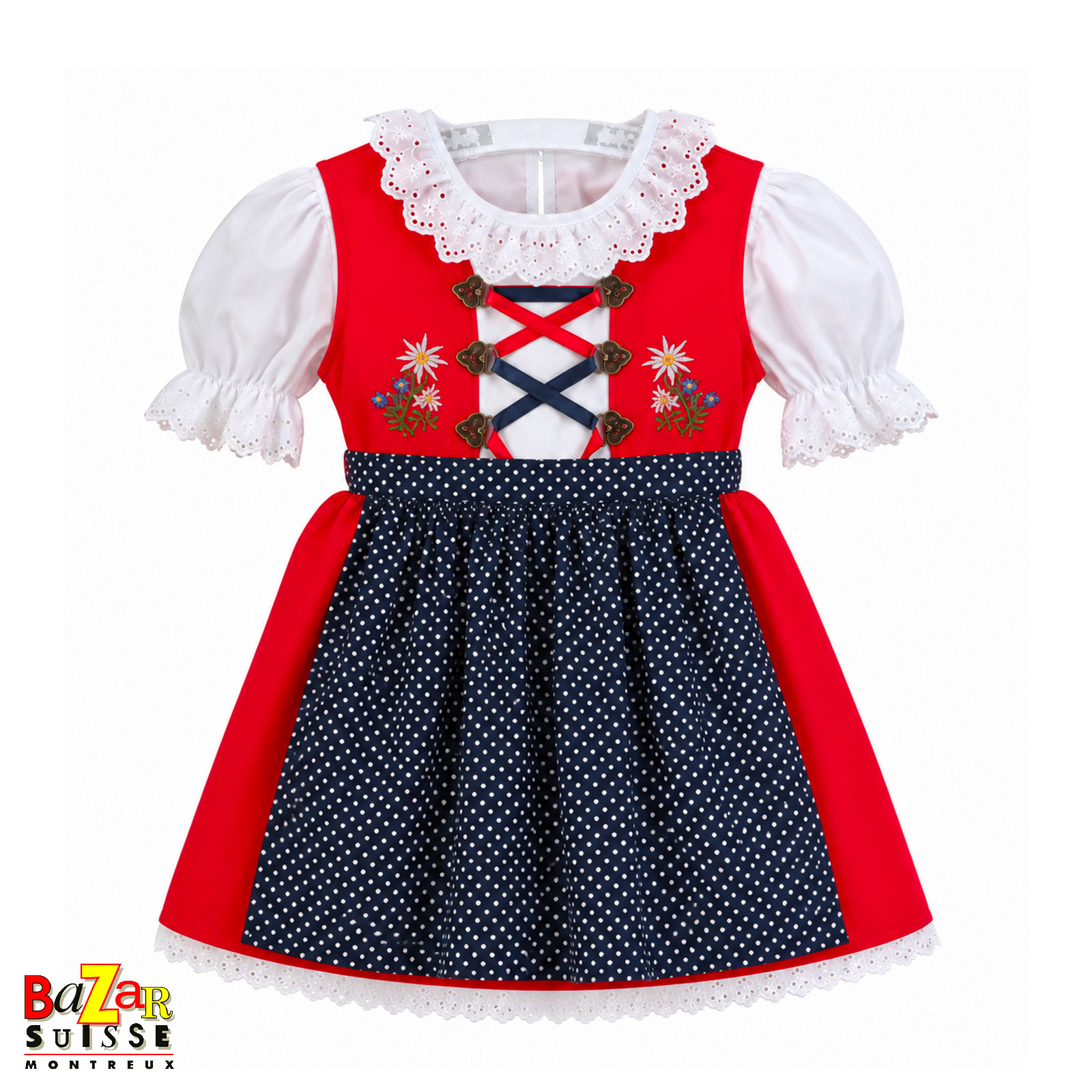 Children’s Swiss folk dress - Julia
