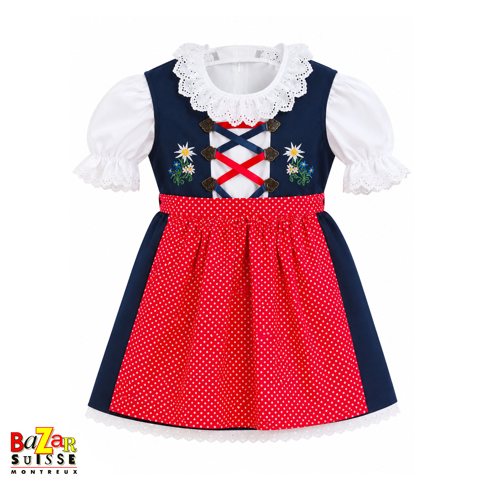 Children’s Swiss folk dress - Lisa