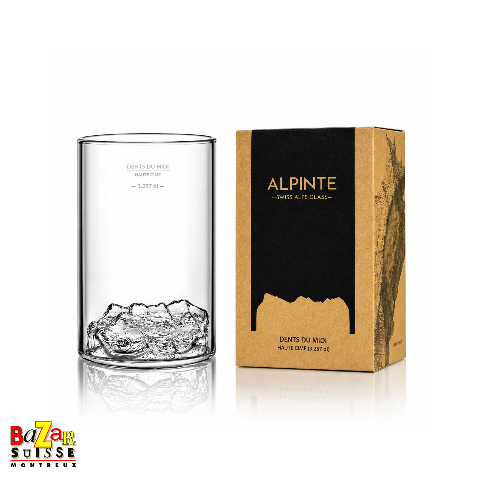 Glas Half-Pinte Dents du Midi - Alpinte