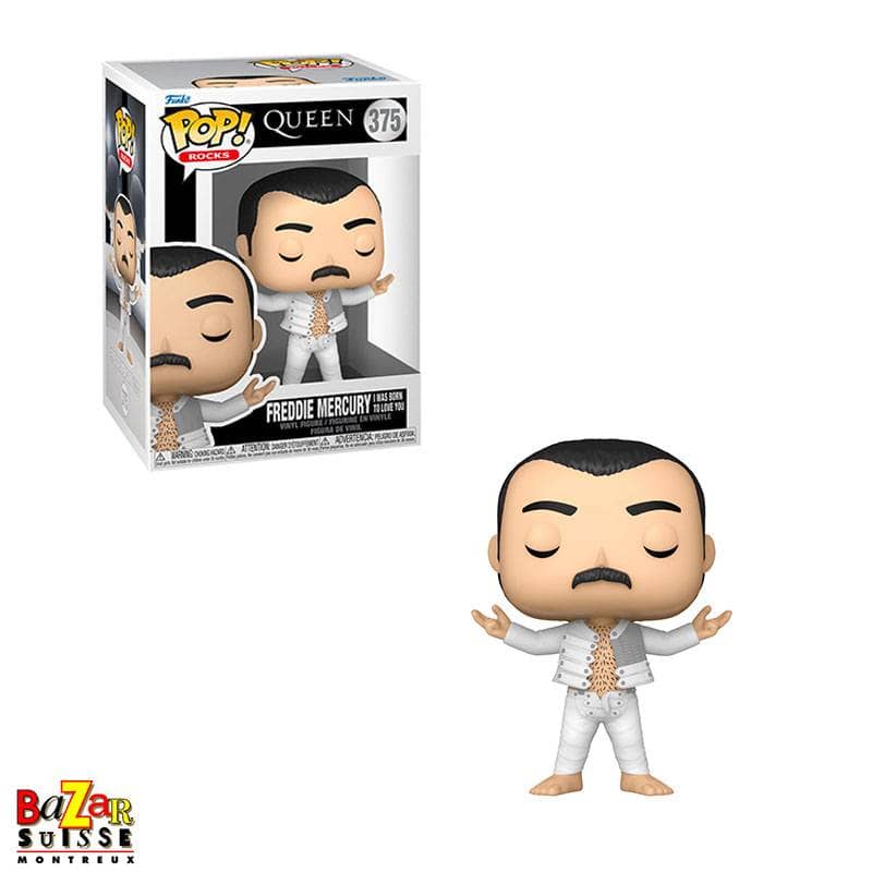 QUEEN FUNKO Pop! Rocks statuetta Freddie Mercury «I Was Born to Love You»