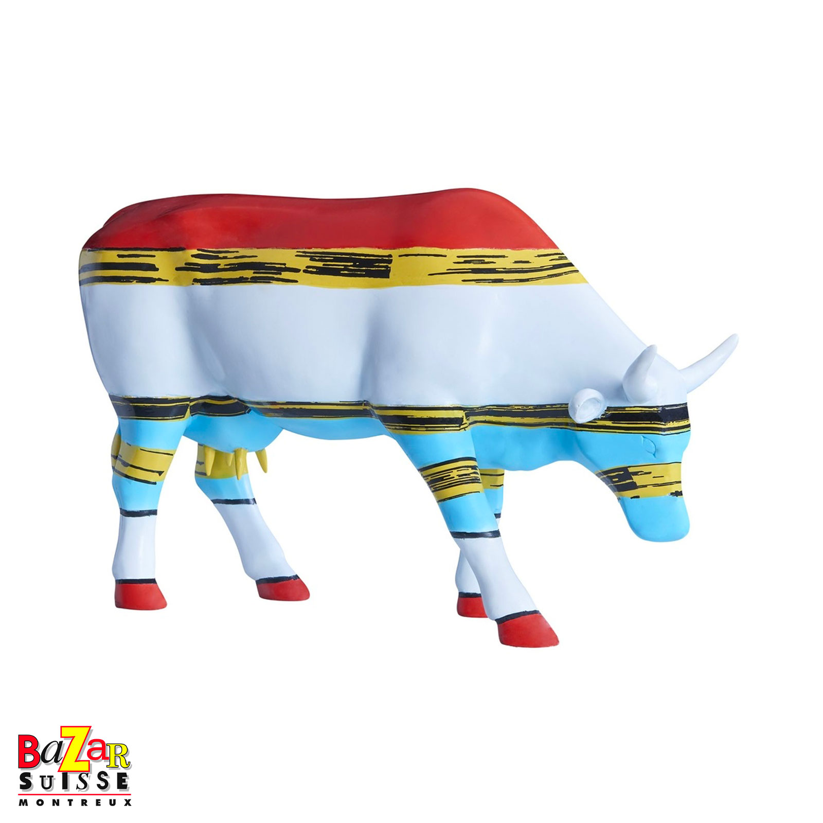 Pencilled Moodel cow figurine - CowParade
