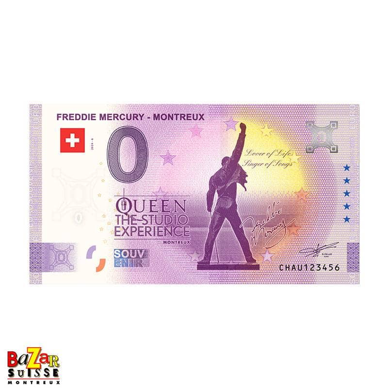 Souvenirbanknote 2024 - Freddie Mercury - 5. Ausgabe - Montreux