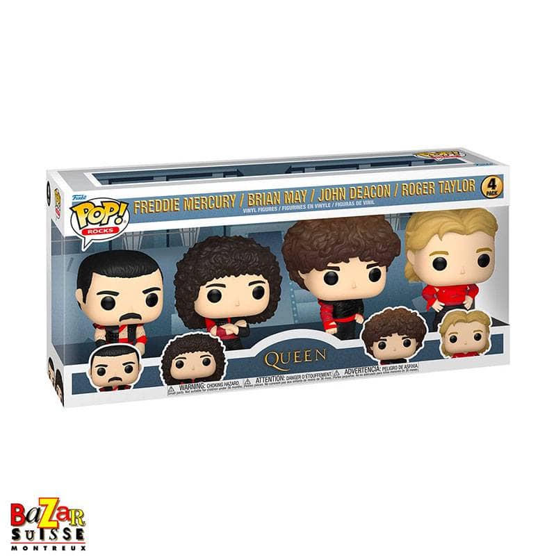QUEEN FUNKO Pop! Rocks set di statuette Radio Gaga