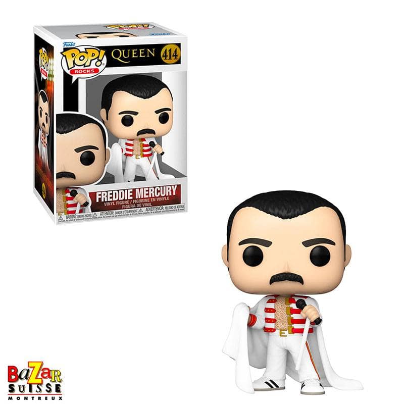 QUEEN FUNKO Pop! Rocks statuetta Freddie Mercury con mantello