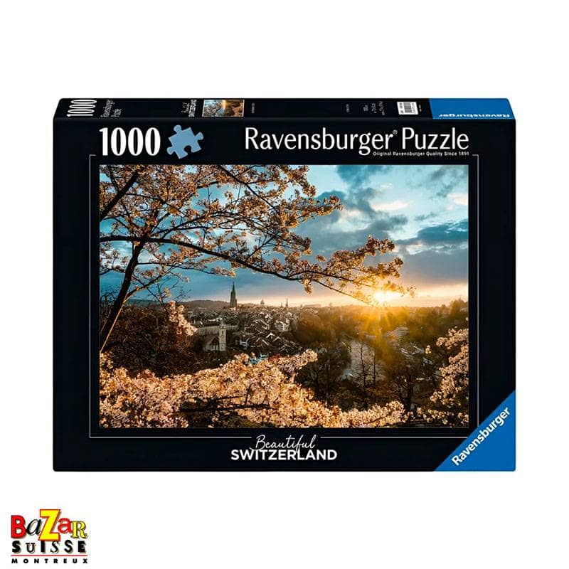 Berna con i ciliegi in fiore - puzzle Ravensburger