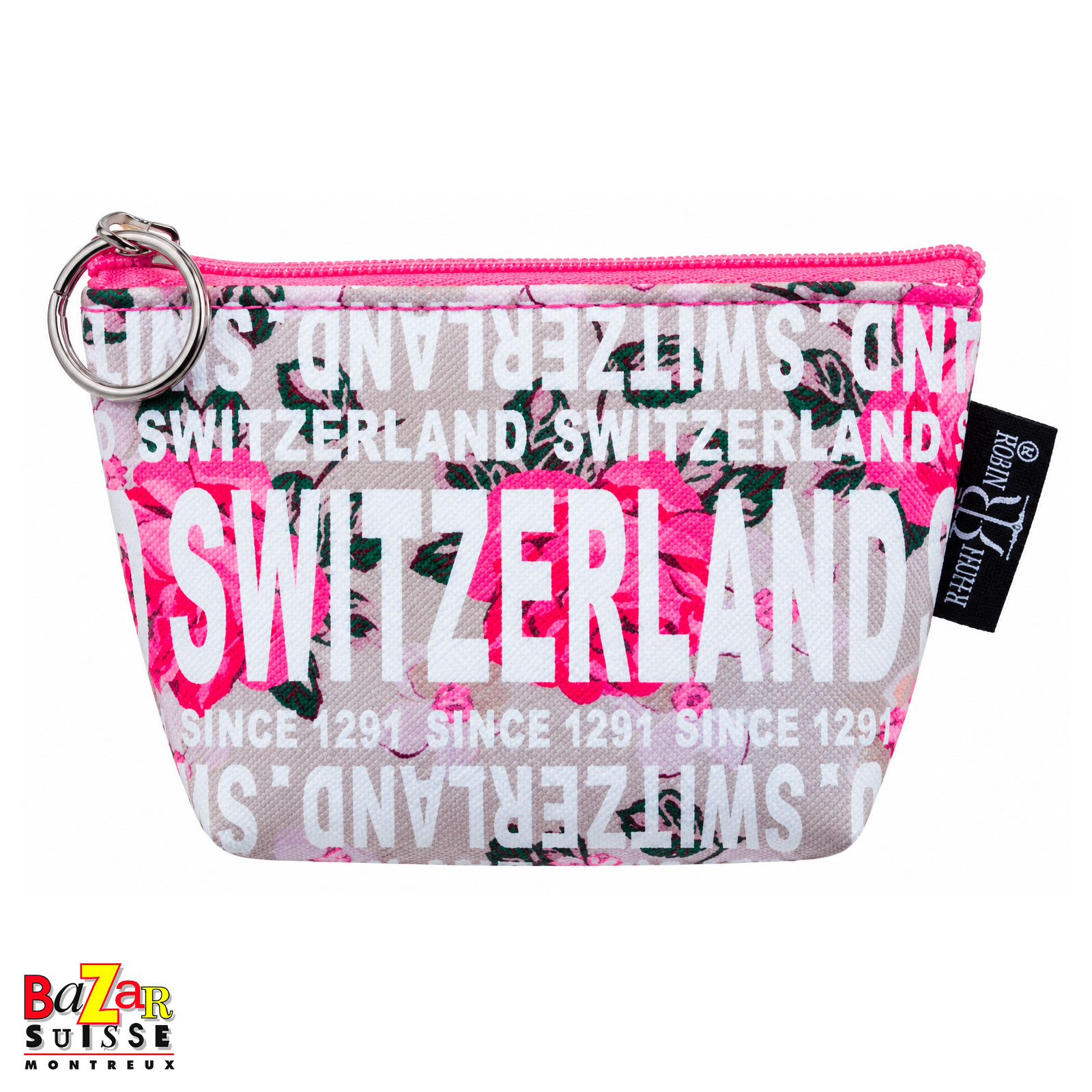 Porte-monnaie Robin Ruth - Switzerland floral beige