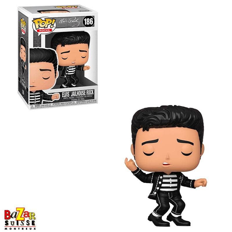 Statuetta FUNKO Pop! Rocks Elvis Presley – Jailhouse