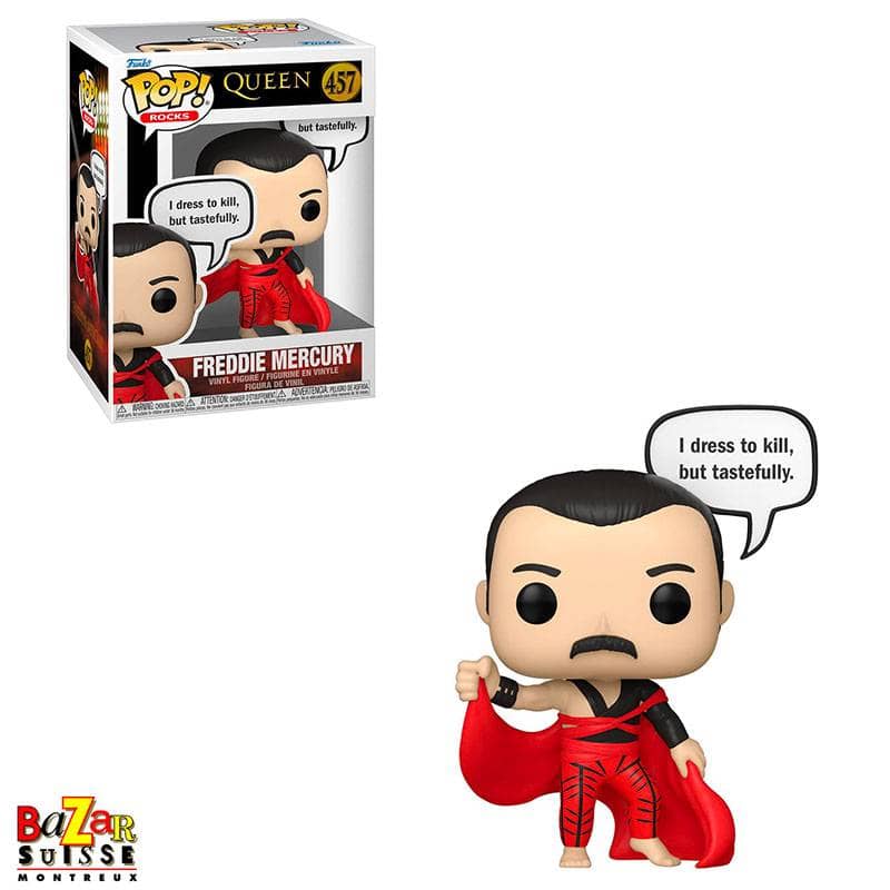Statuetta QUEEN FUNKO Pop! Rocks Freddie Mercury I Dress to Kill