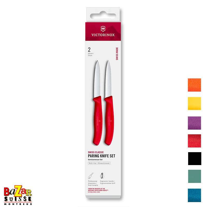 Set di coltelli da spelucchino Swiss Classic, 2 pezzi - Victorinox