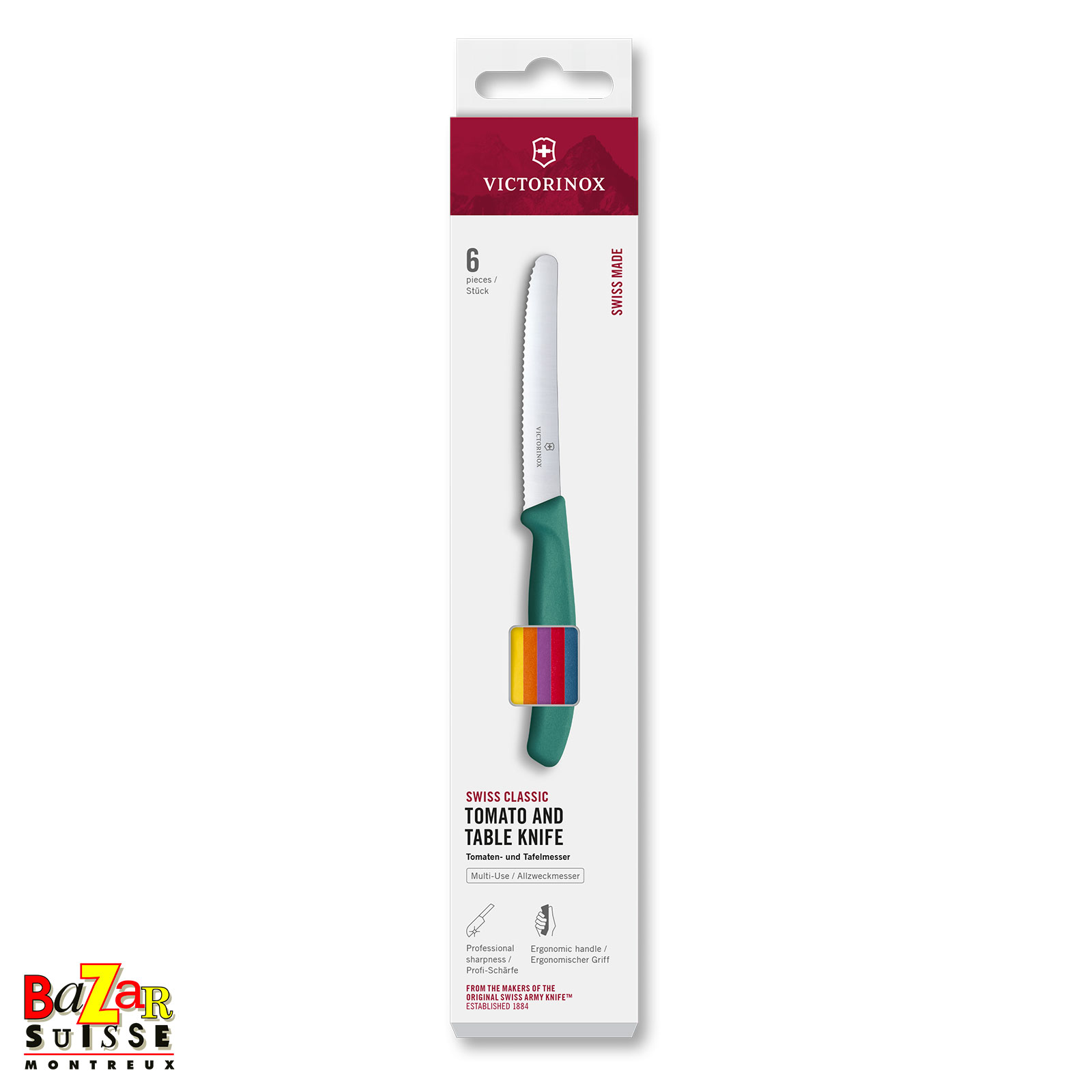 Victorinox Swiss Classic - 6 tomato and table knives