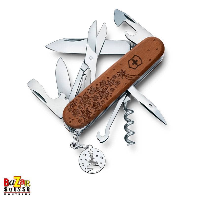 Victorinox Schweizer Taschenmesser Climber Wood Winter Magic Limited Edition 2025