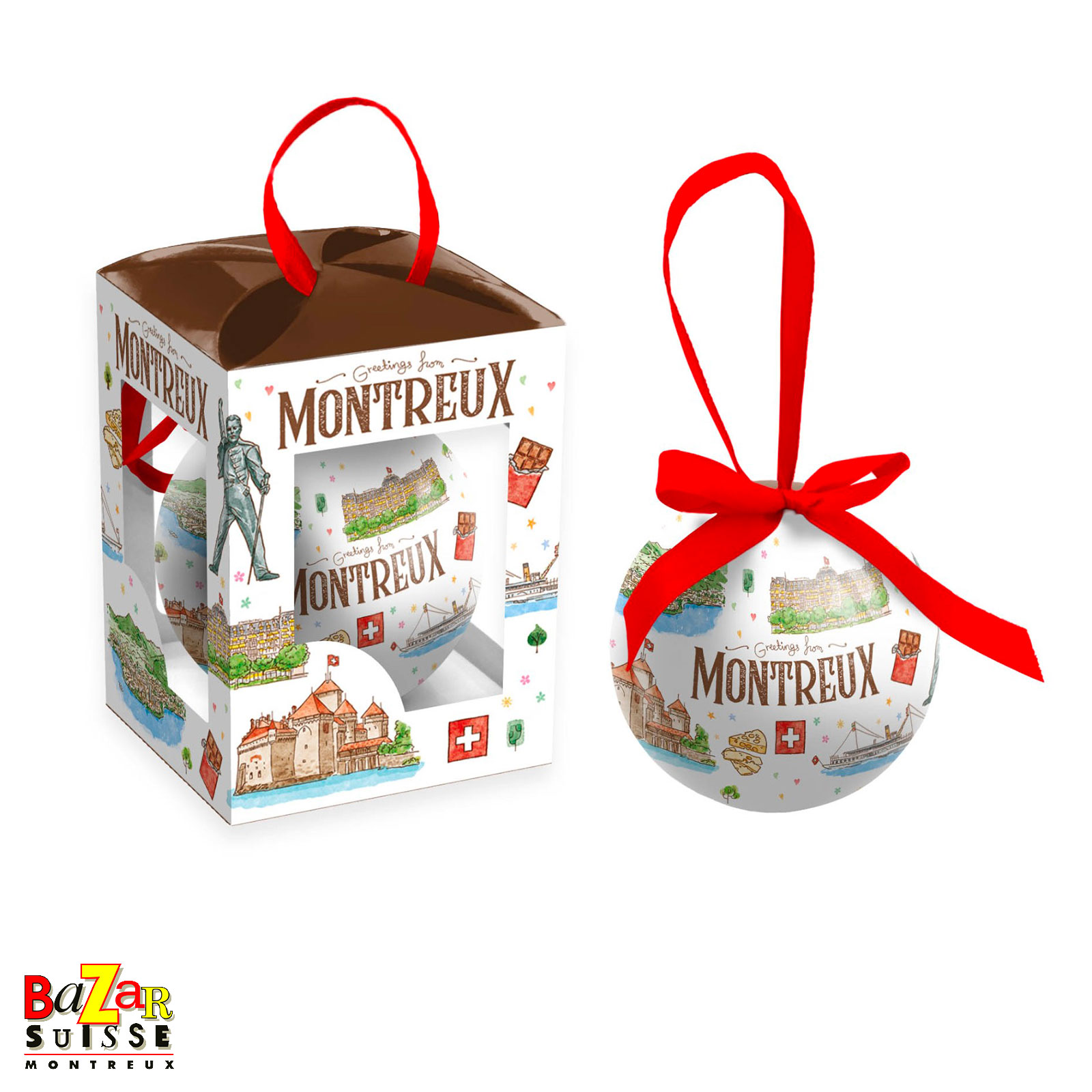 Montreux Christmas bauble