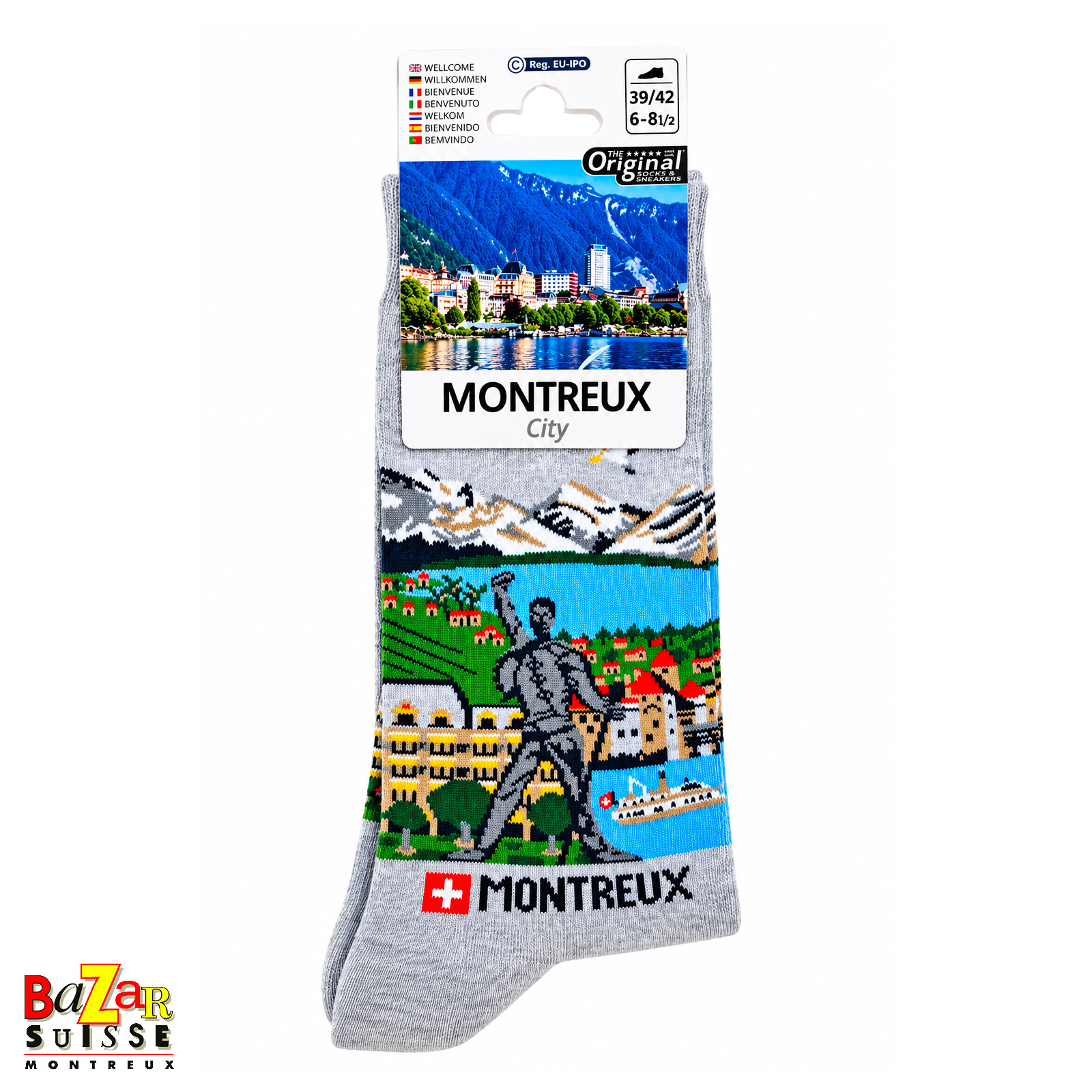 Montreux unisex socks