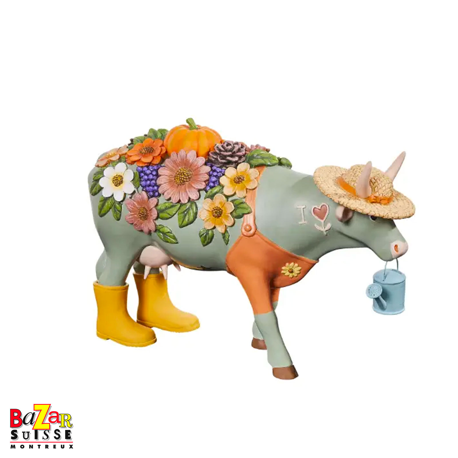 Cow figurine Moolissa the Florist - CowParade