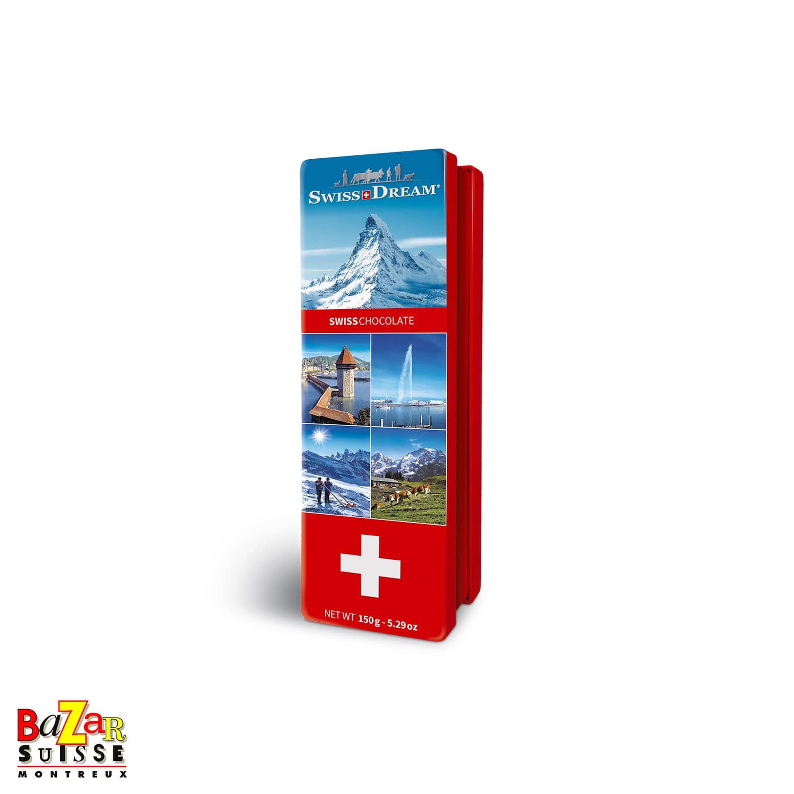 Swiss Views Swiss Dream box – 33 napolitain chocolates