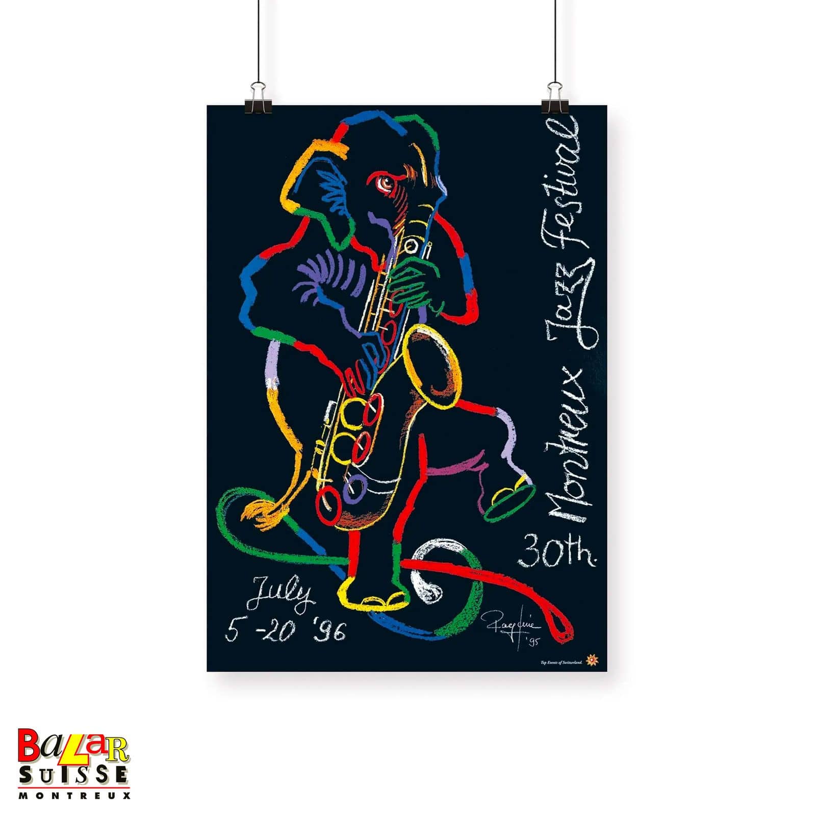 Poster du Montreux Jazz Festival 1996