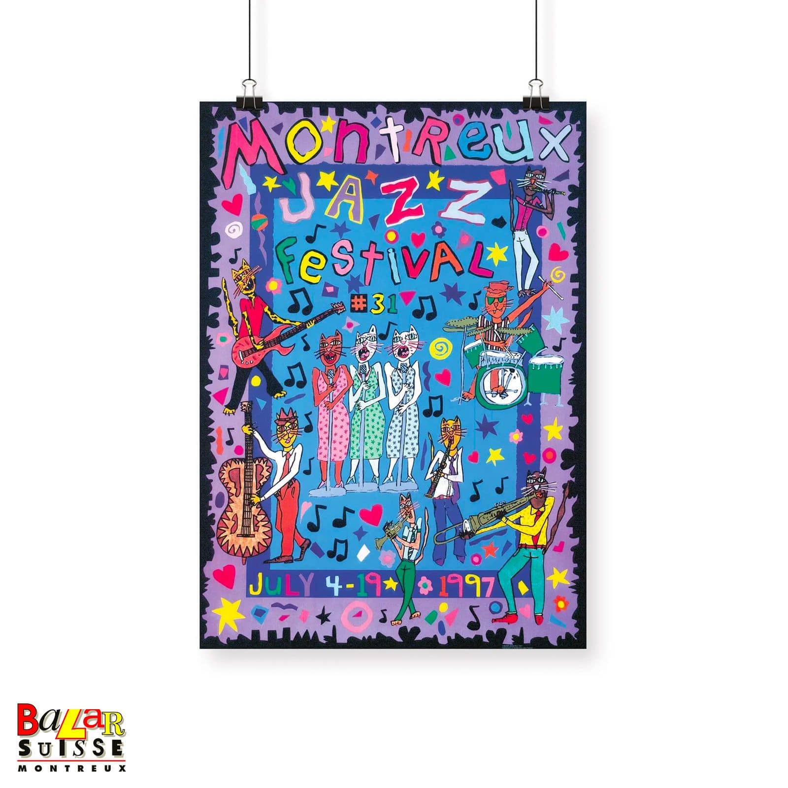 Poster du Montreux Jazz Festival 1997