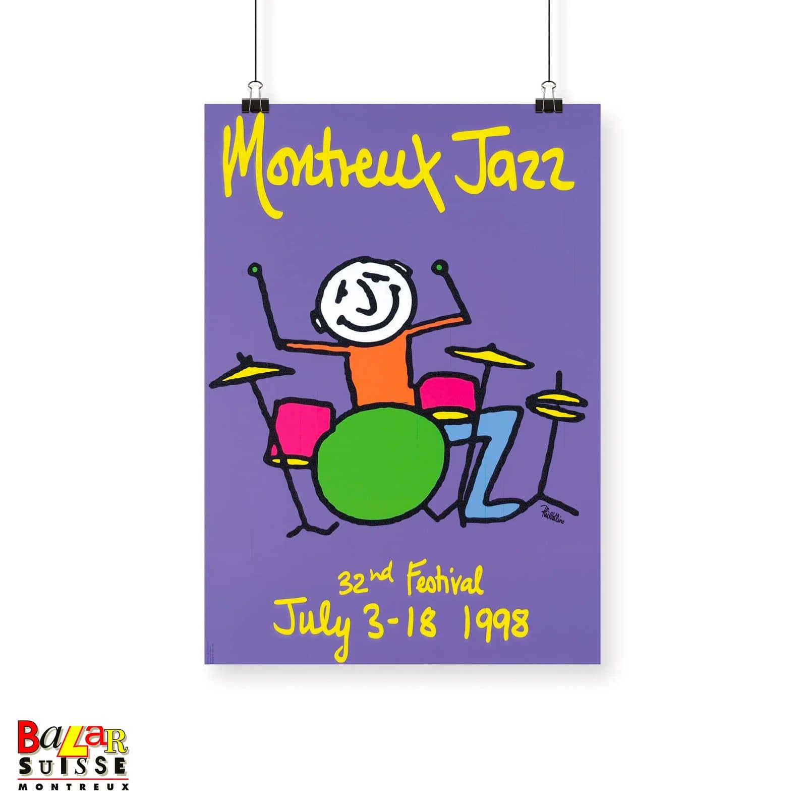 Poster du Montreux Jazz Festival 1998