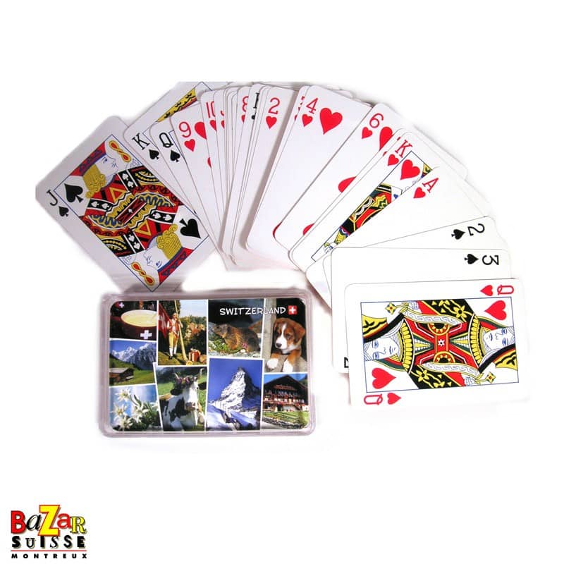 Spielkarten - Schweizer Ansichten