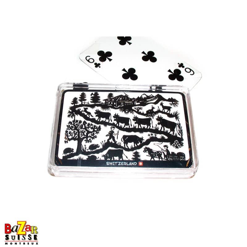 Spielkarten - Poya-Scherenschnitte