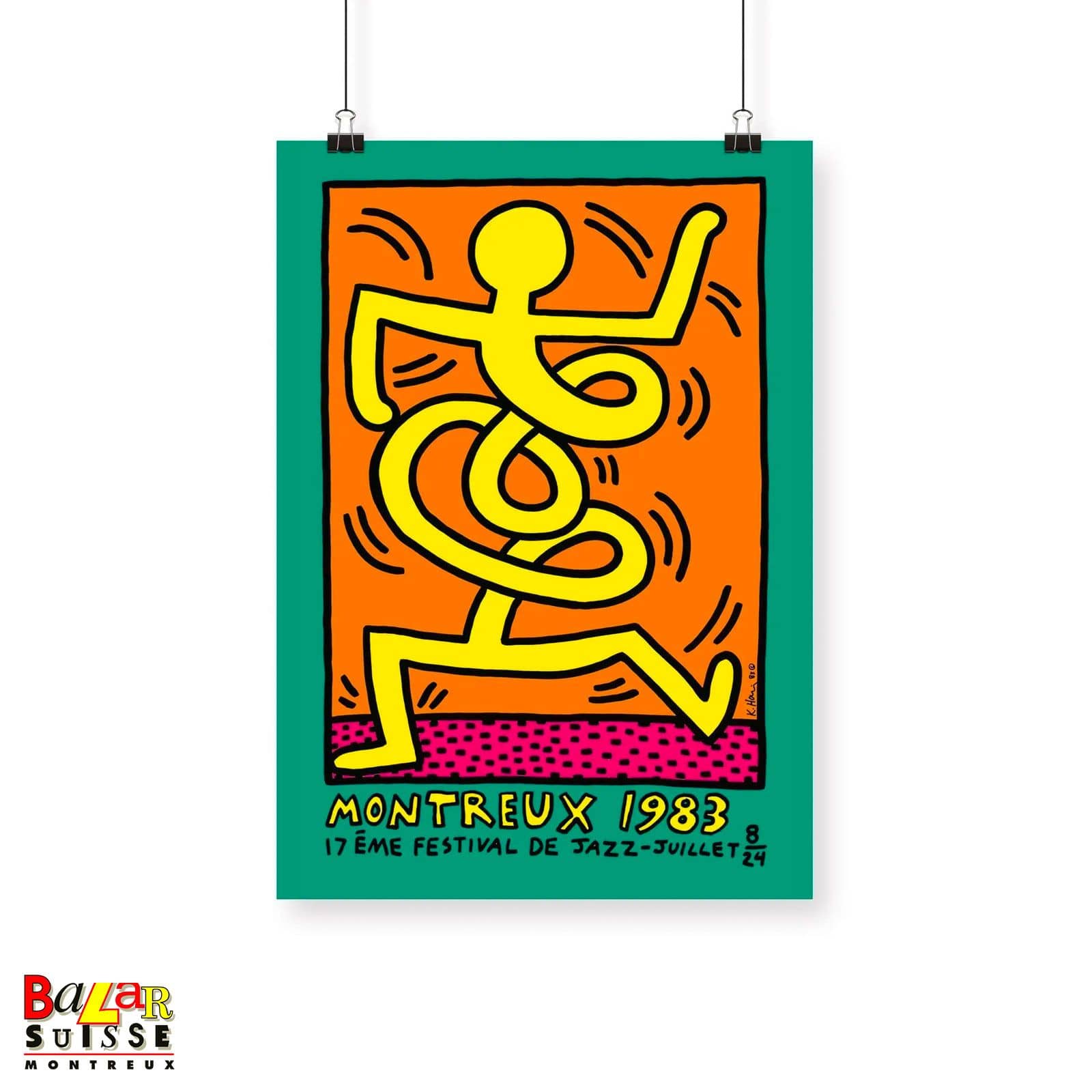 Poster Montreux Jazz Festival 1983 - vert
