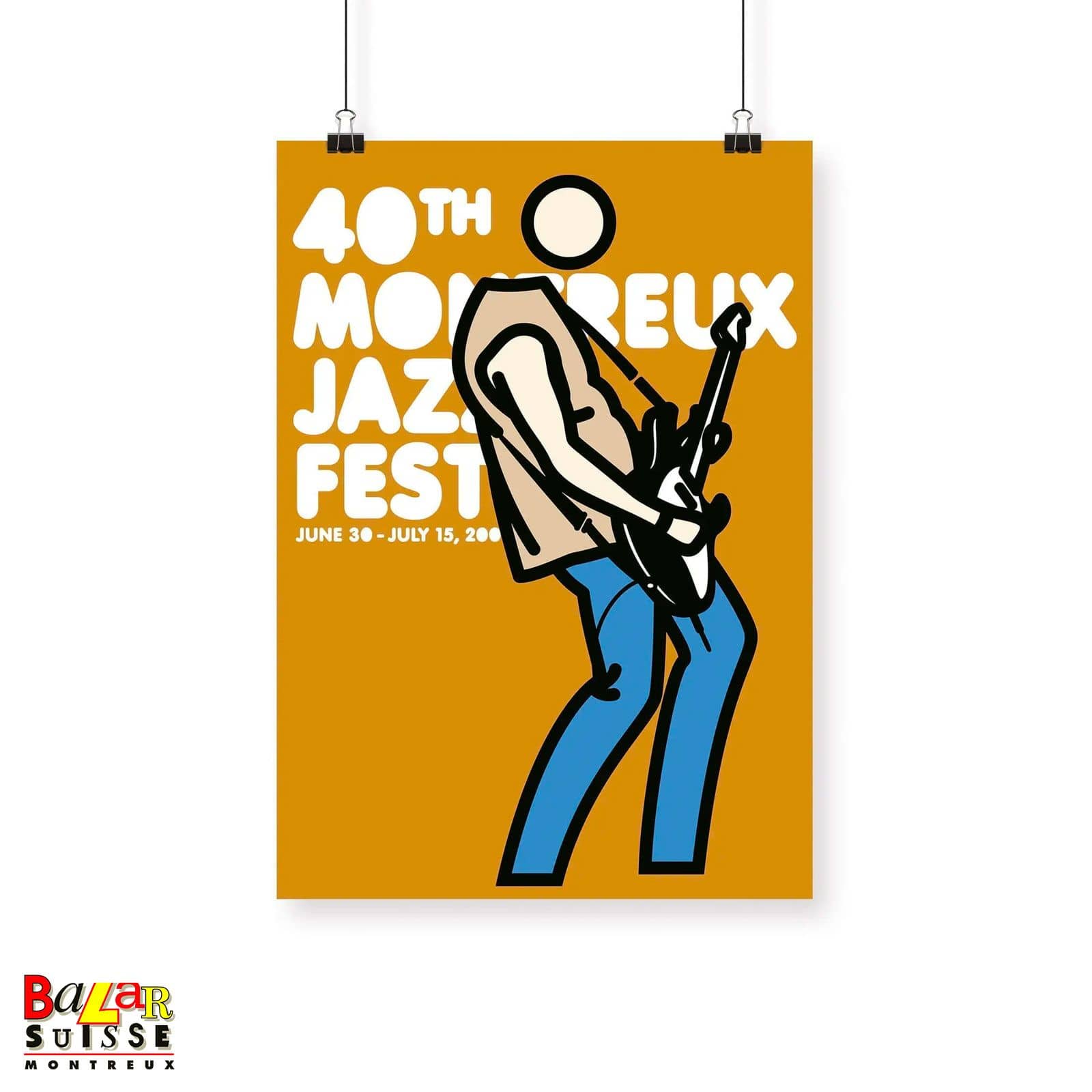 Poster Montreux Jazz Festival 2006 – orange