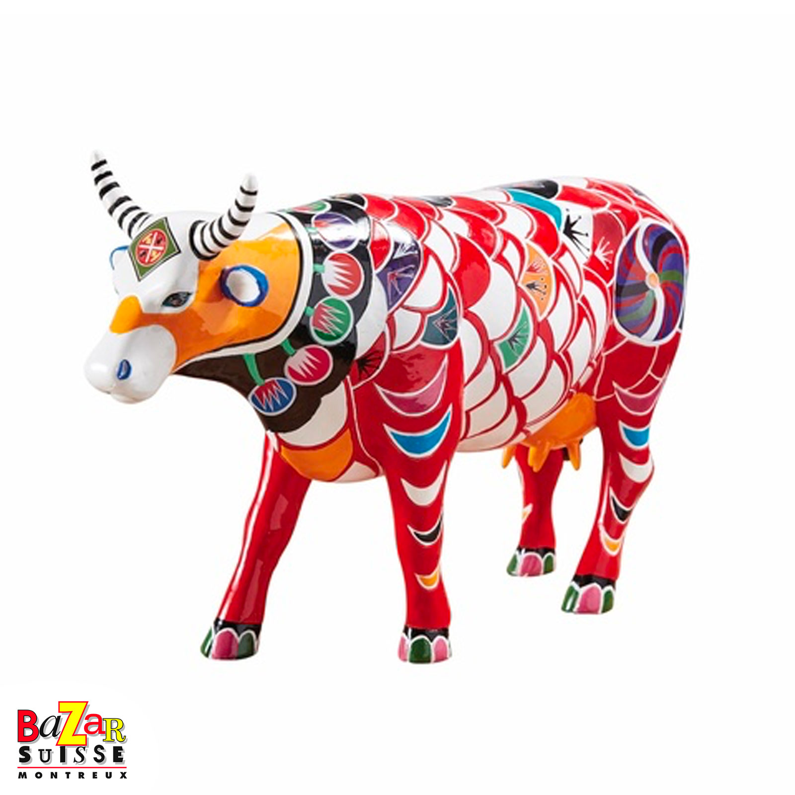 Shanghai Cow cow figurine - CowParade - 30 x 9 x 20 cm