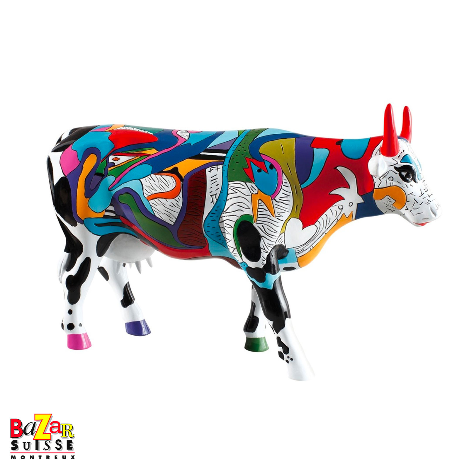 Ziv’s Udderly Cool Cow cow figurine - CowParade - 30 x 9 x 20 cm