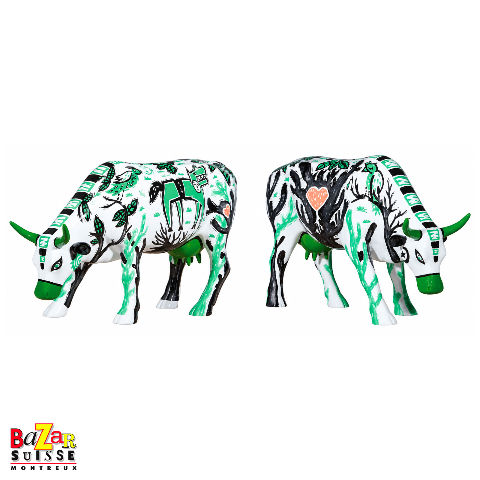 Manda Cowru cow figurine - CowParade - 30 x 9 x 20 cm