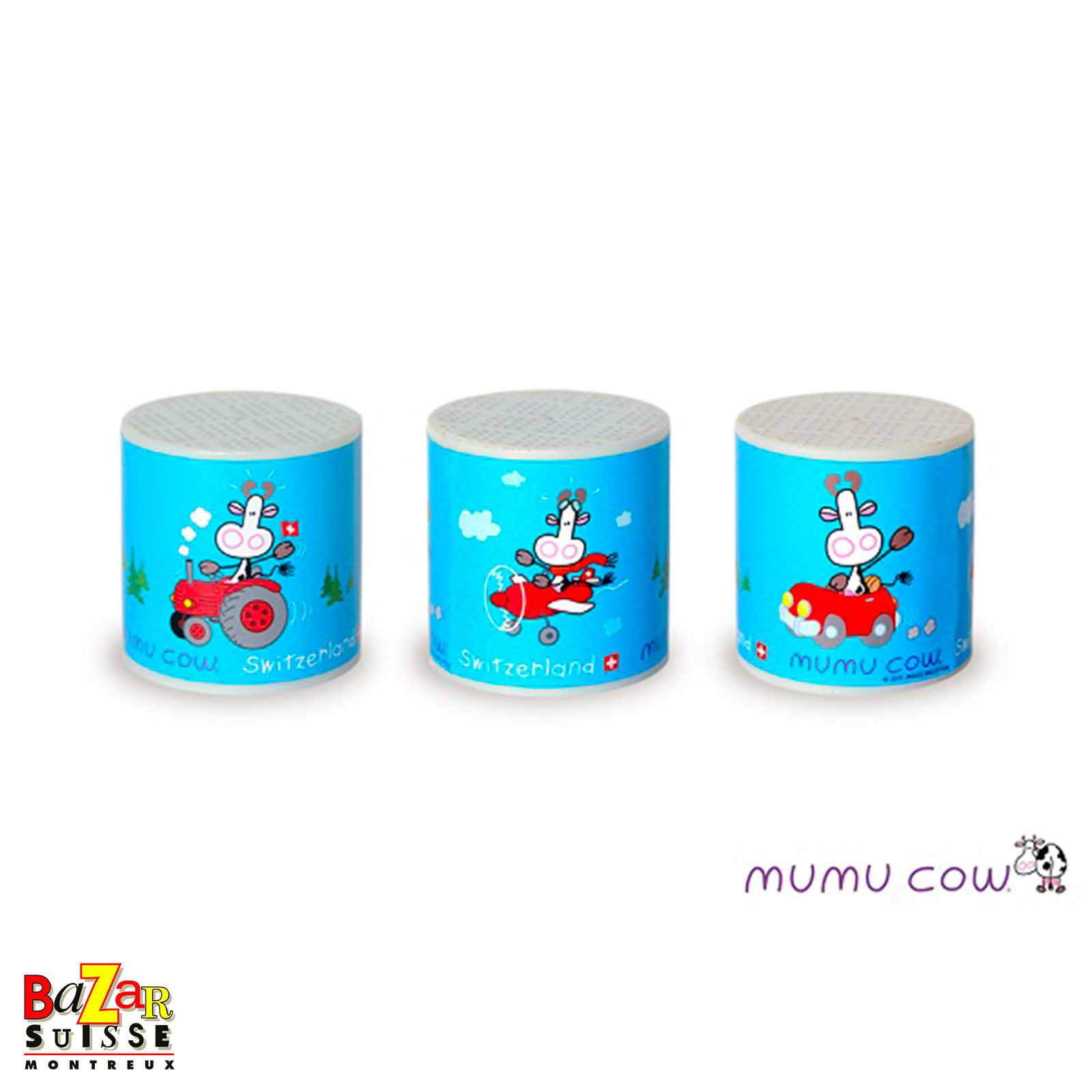 Mumu Cow moo box - blue