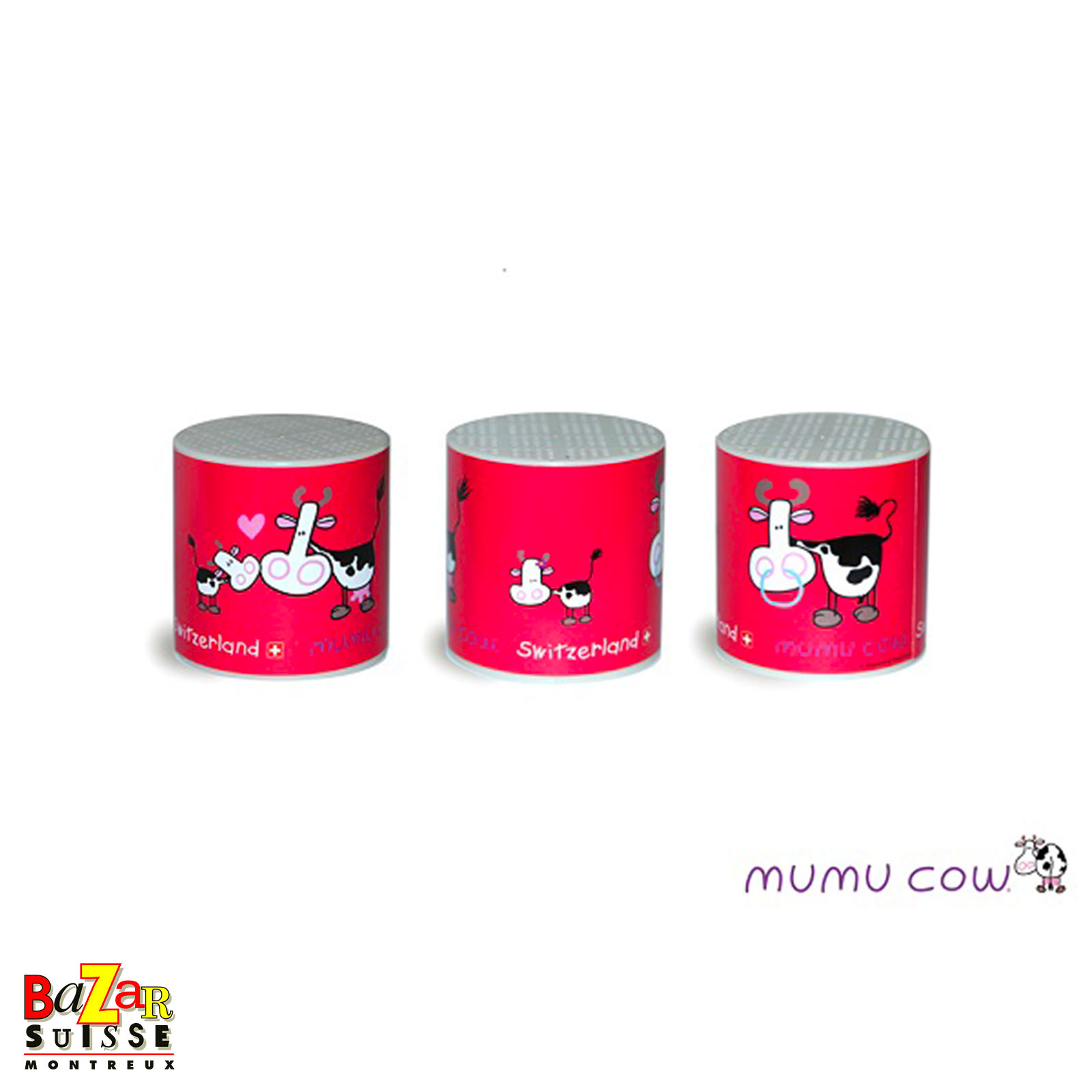 Mumu Cow moo box - raspberry pink